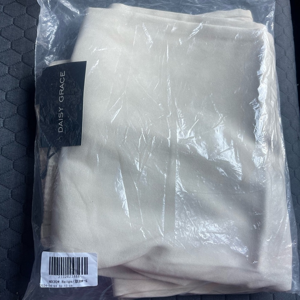 Daisy Grace Beige Wide Leg Pants S size Regular length